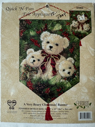 Very beary christmas banner - beary,